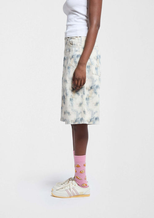 Calcetines BeCheese Pink con estampado de porciones de queso - BESOCKS.