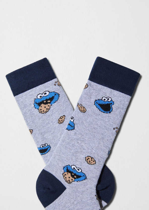 BeSesameStreet Cookie Monster Grey