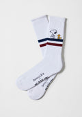 calcetines deportivos blancos